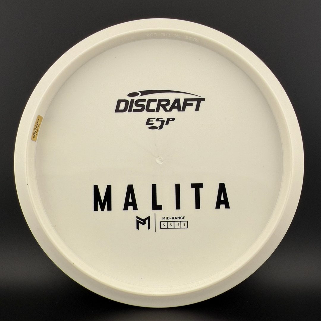 White ESP Malita - Dyer's Delight - Paul McBeth Discraft