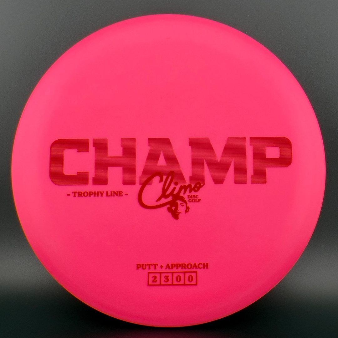 Trophy Line Champ Climo Disc Golf