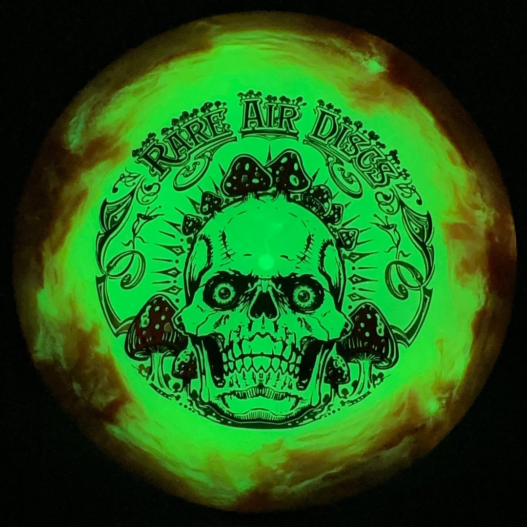 Glow Retina Chemtrail -Crushin' Amanitas by Manny Trujillo Doomsday Discs