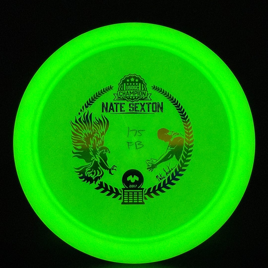 2017 Glow Champion Firebird Penned - Nate Sexton Bottom Stamp Innova