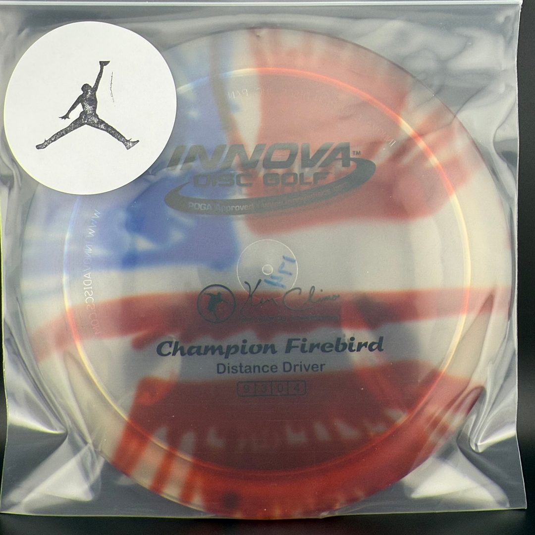 Flag I-Dye Champion Firebird - Ken Climo 12x *Gibson Stash* Innova