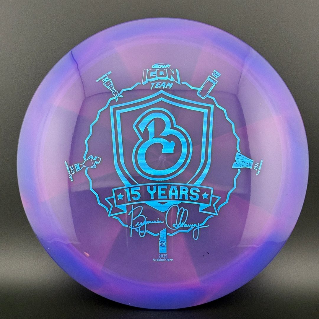 Z Swirl Undertaker - Ben Callaway 15 Year ICON Team Discraft