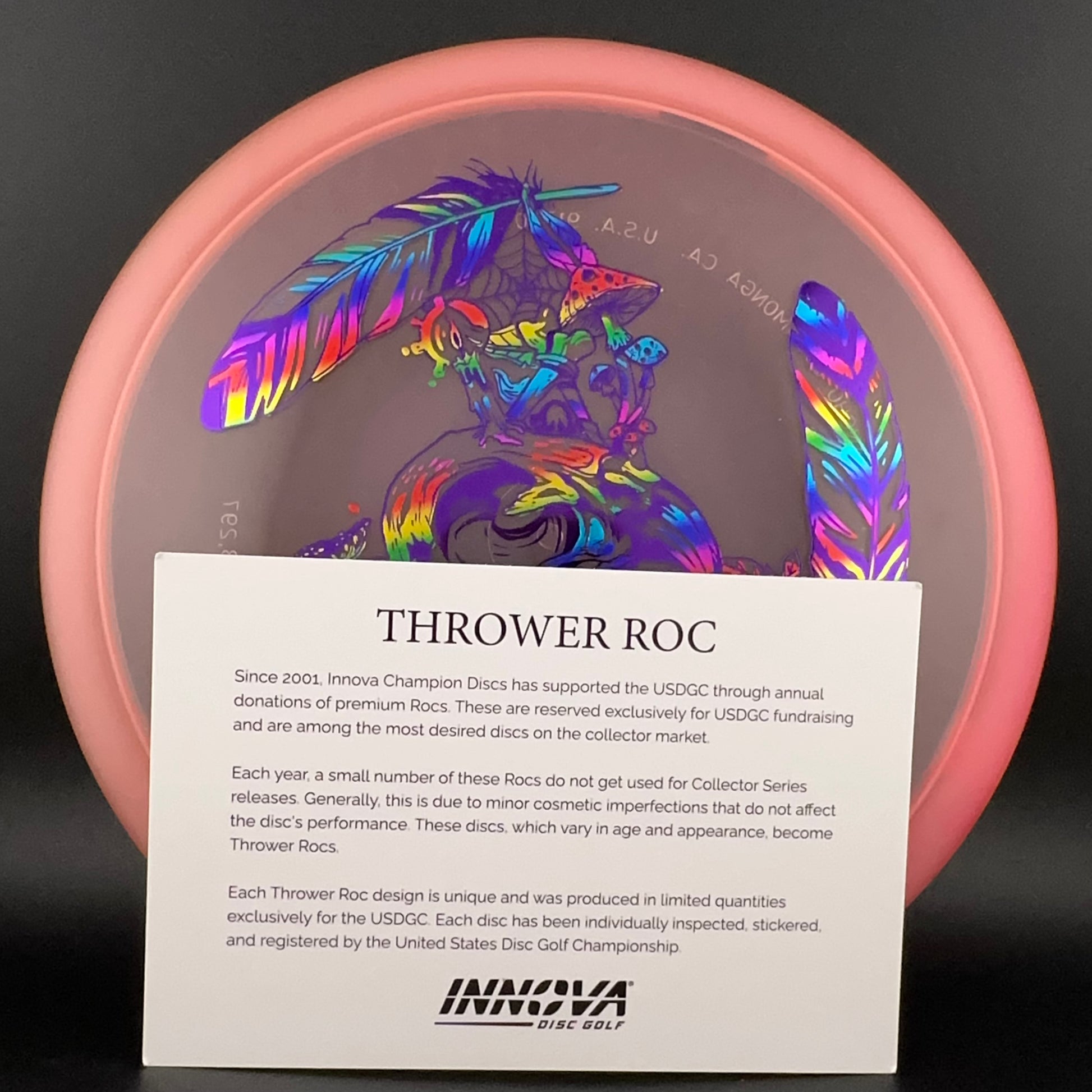 Champion Thrower Roc - "Shaman" 2025 USDGC 1/500 Innova