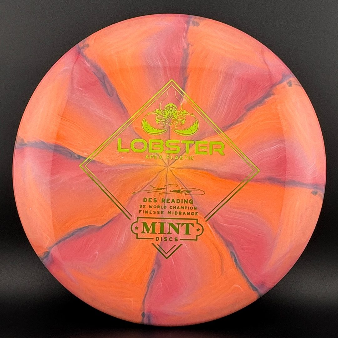 Apex Swirl Lobster - 4th Run - Des Reading Edition MINT Discs