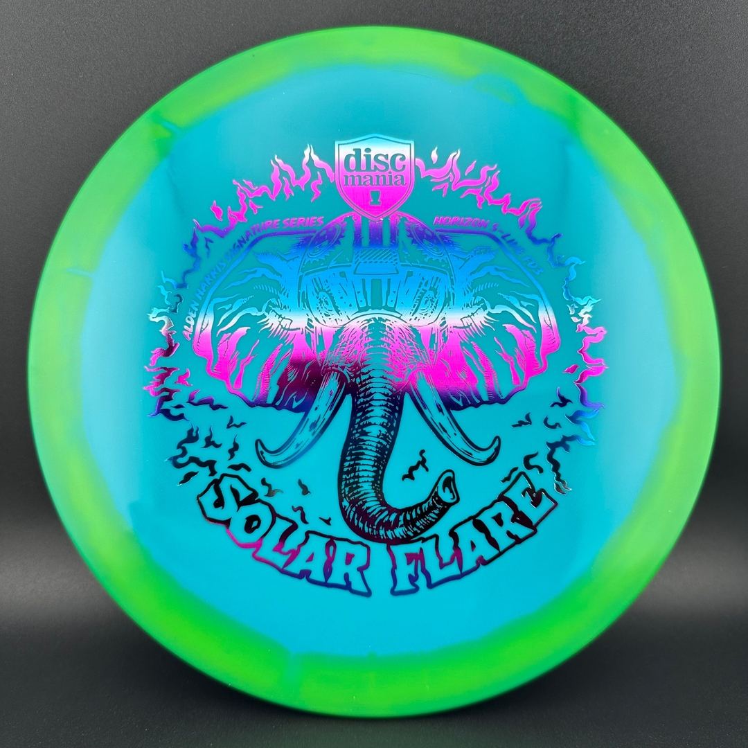 Horizon S-Line FD3 - Solar Flare - Alden Harris Signature Series Stamp by Manny Trujillo DROPPING OCTOBER 9TH @ 7 AM MST Discmania