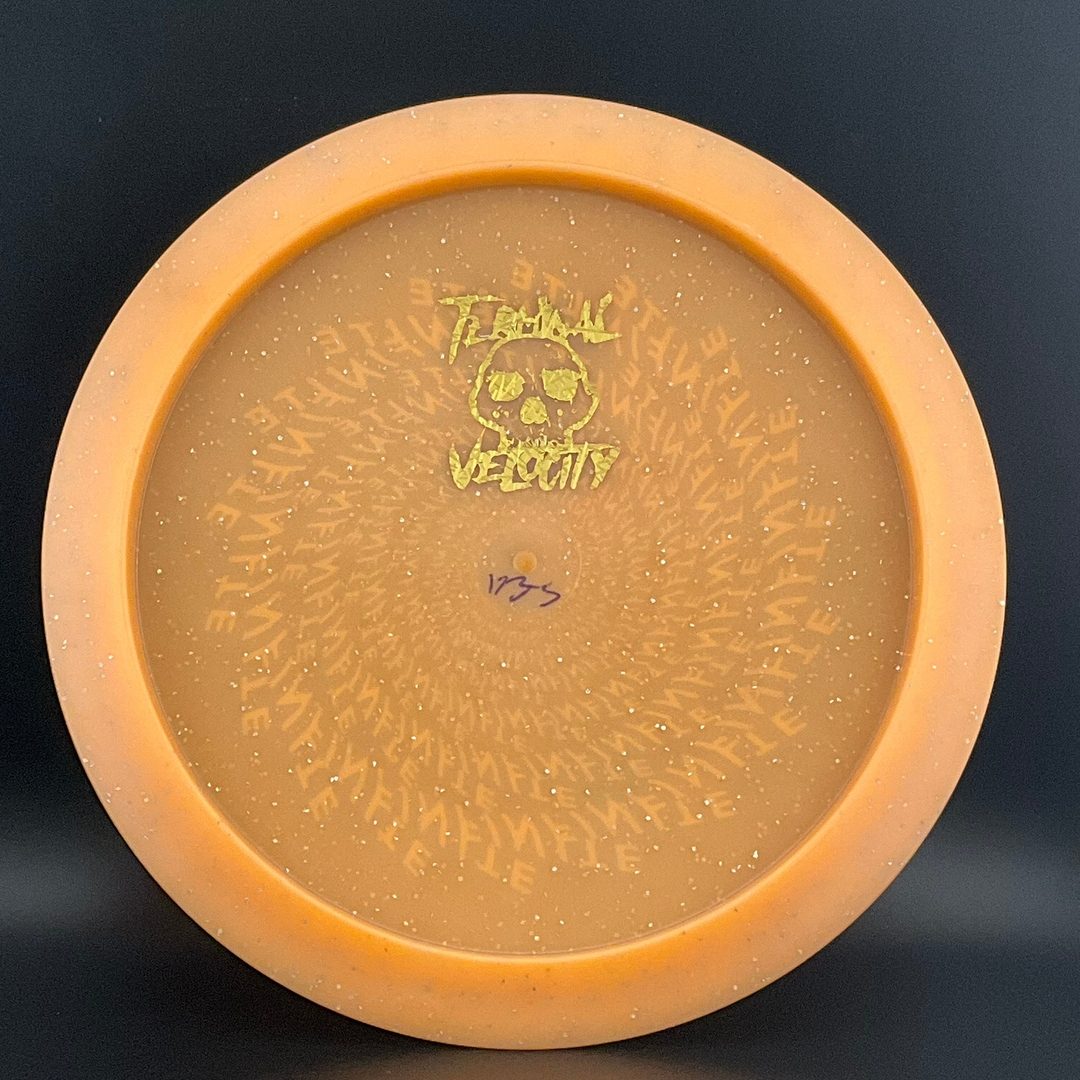 Metal Flake Glow C-Blend Dynasty - Infinite Spiral Terminal Velocity Understamp X-Out Infinite Discs