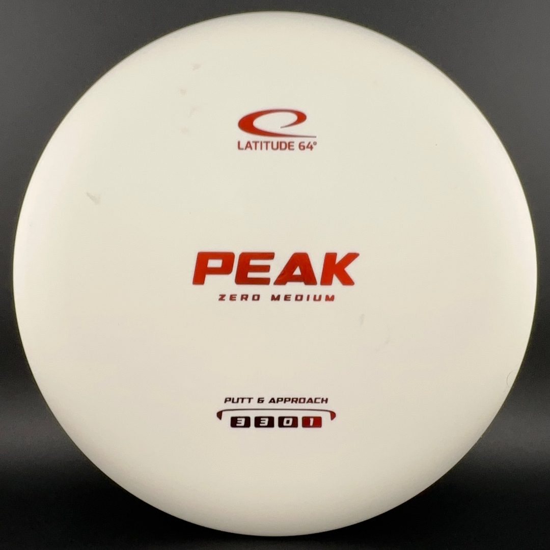 Zero Medium Peak - First Run Latitude 64