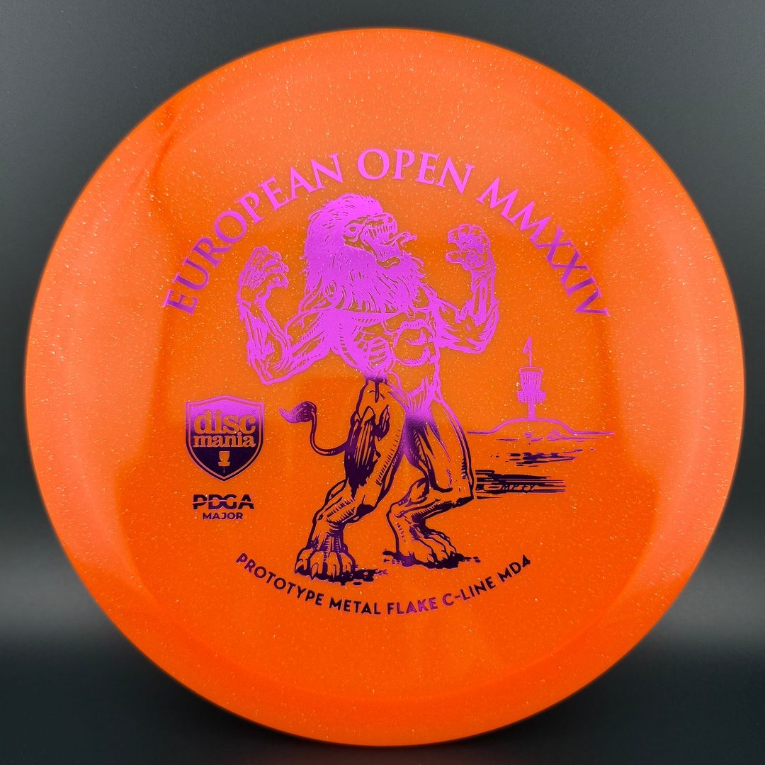 Prototype Metal Flake C-Line MD4 - European Open Discmania