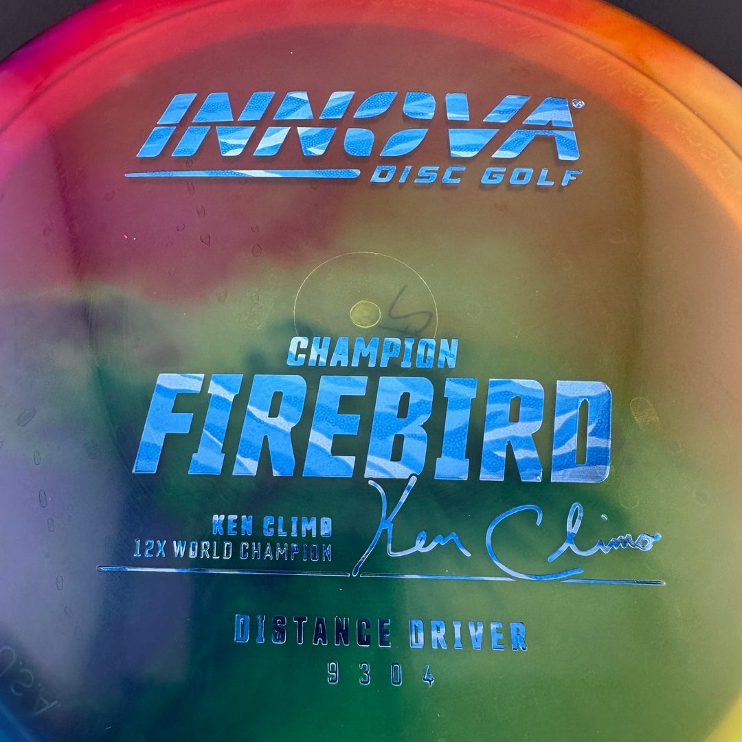 I-Dye Champion Firebird - Ken Climo 12x World Champ Innova