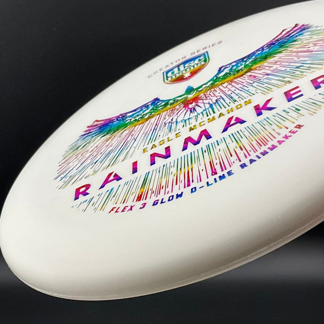 Glow D-Line Flex 3 Rainmaker - Eagle McMahon Creator Series Discmania