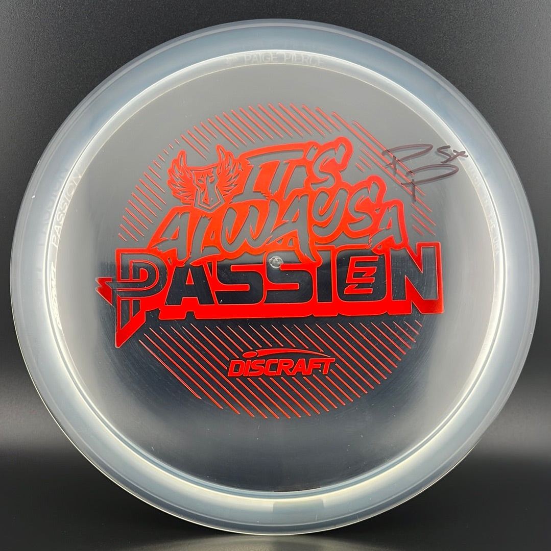 CryZtal Passion - Paige Autographed "It's Always A Passion" Collab Discraft