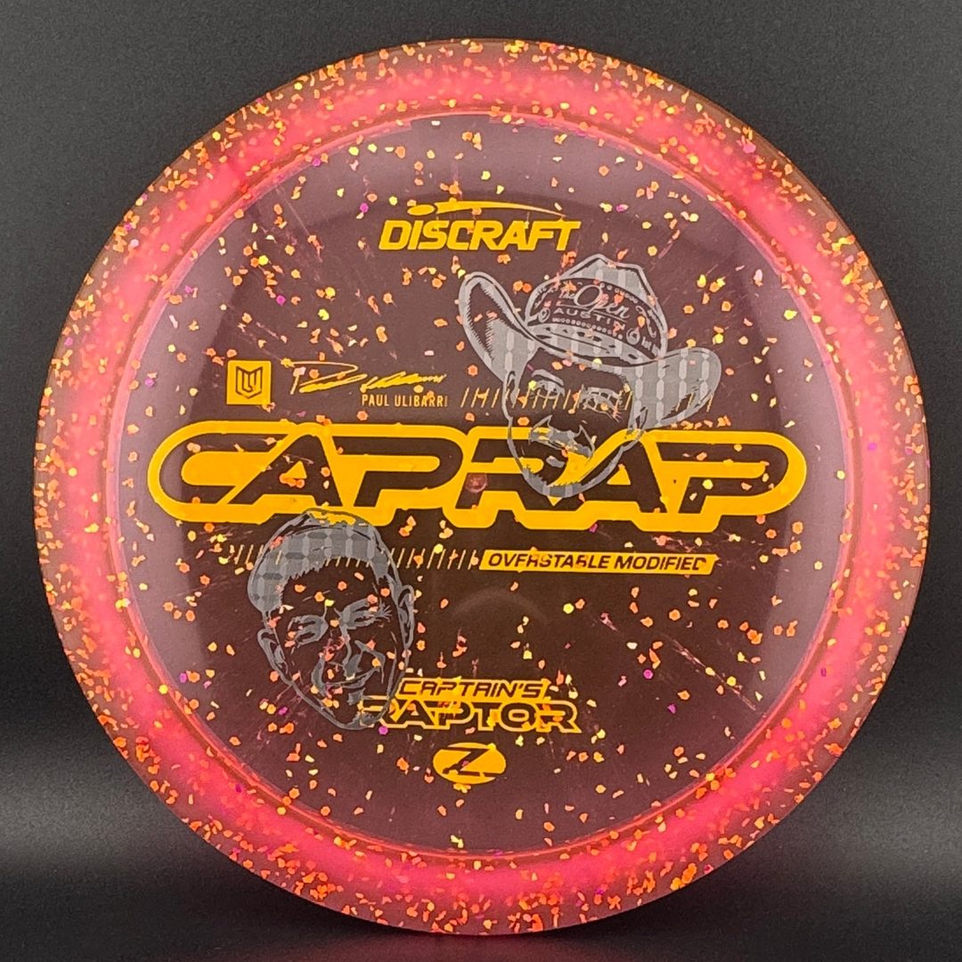 Confetti Z Captain's Raptor - Victory Edition Paul Ulibarri 2026 Discraft