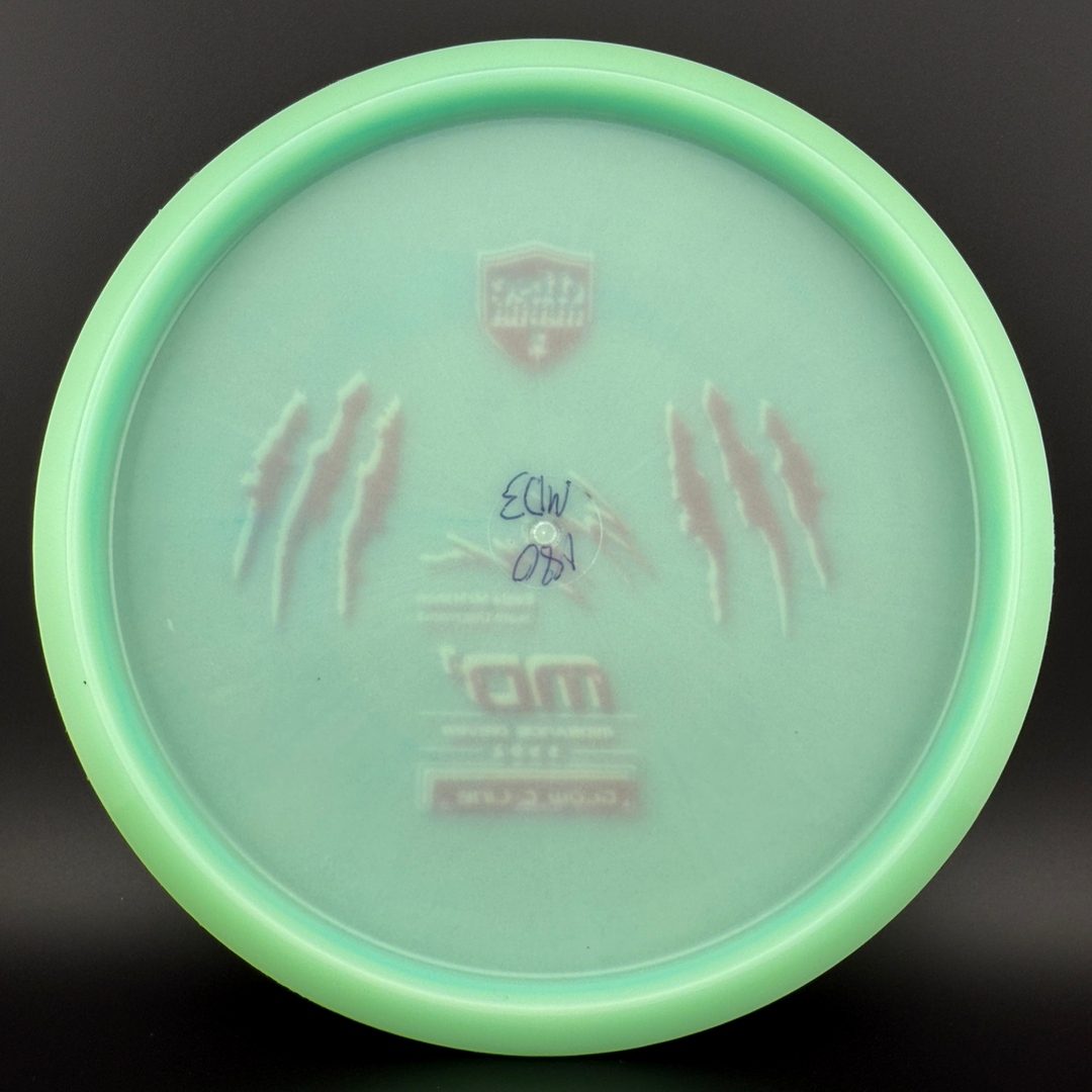 Color Glow C-Line MD3 Penned - 5502 Claw Run X-Out - Double Stamp Discmania