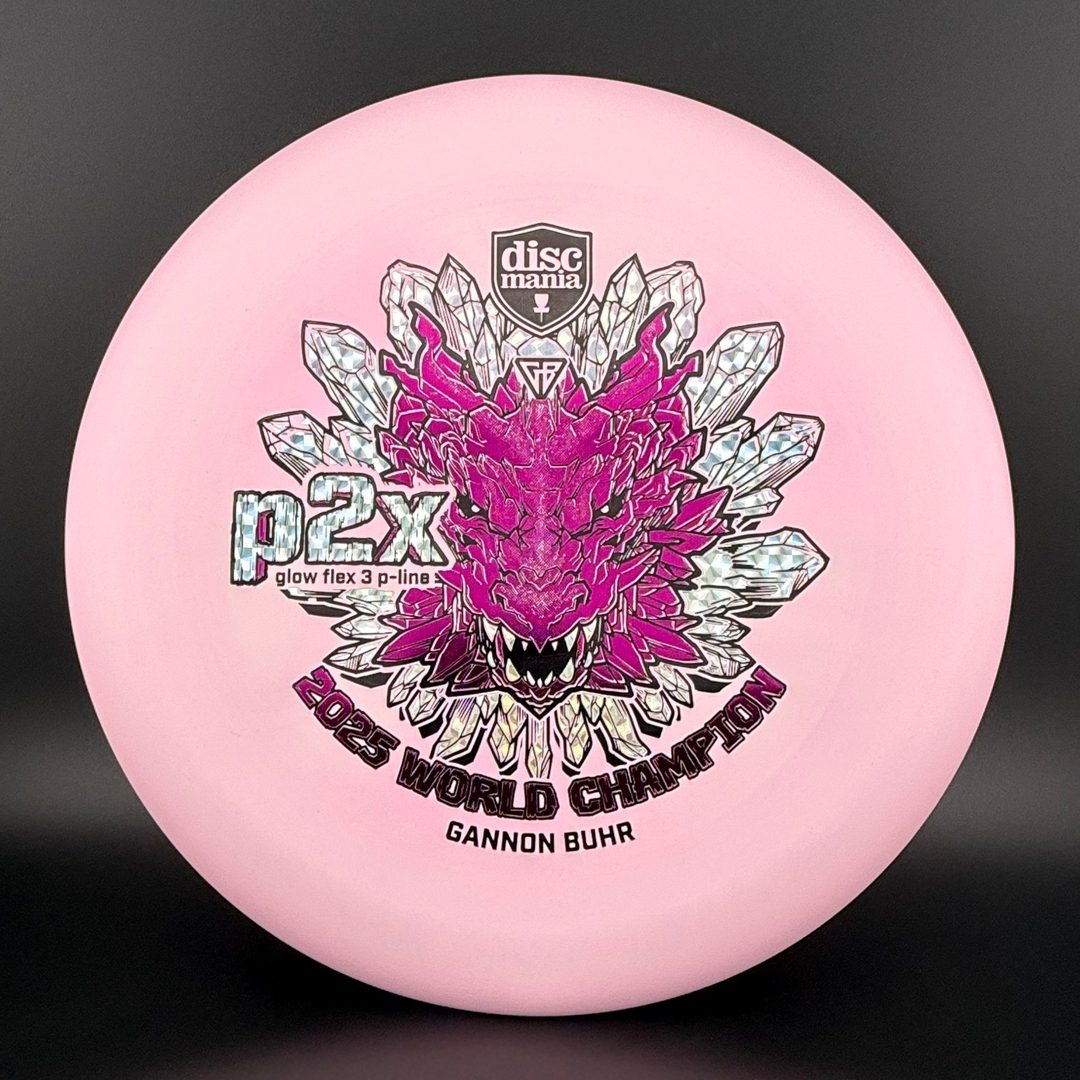 Glow P-Line P2x Flex 3 - Gannon Buhr 2025 World Champion Discmania