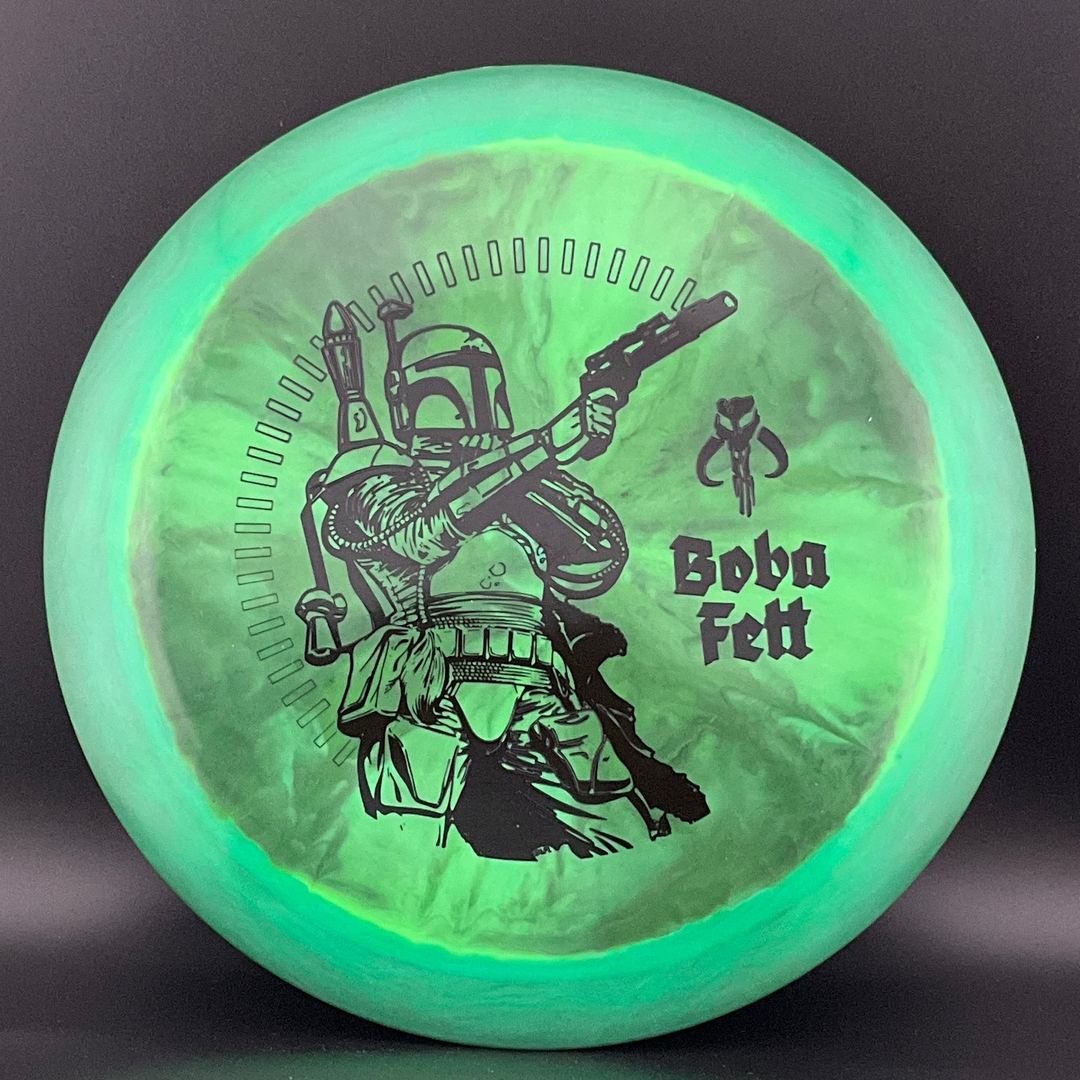 ESP Swirl Force *Les White Stash* - Boba Fett Limited Edition! - Emerald Green! Discraft