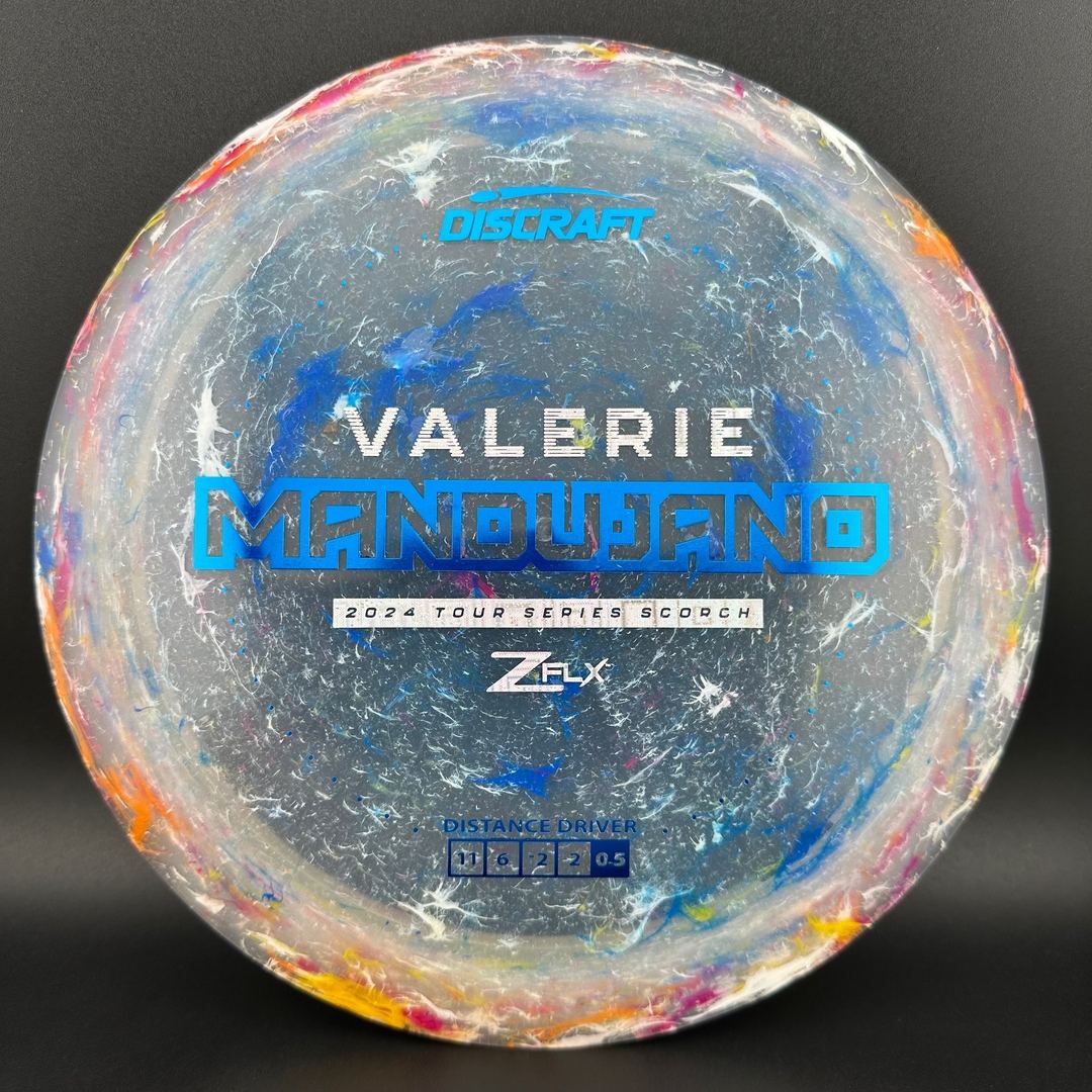 Jawbreaker Z FLX Scorch - 2024 Valerie Mandujano Tour Series Discraft