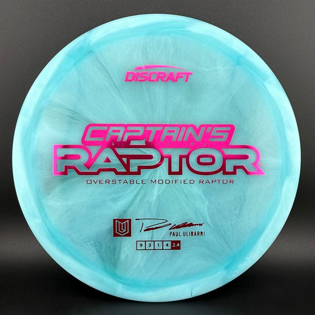 Special Z Blend Captain's Raptor - Paul Ulibarri 2025 Signature Series Discraft