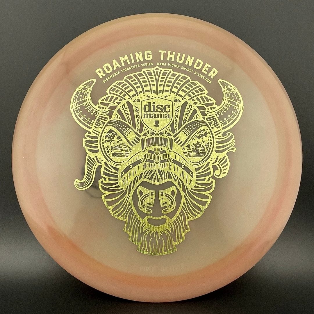 Swirly S-Line CD2 - Roaming Thunder Dana Vicich Sig Series OOP *Colten Stash* Discmania