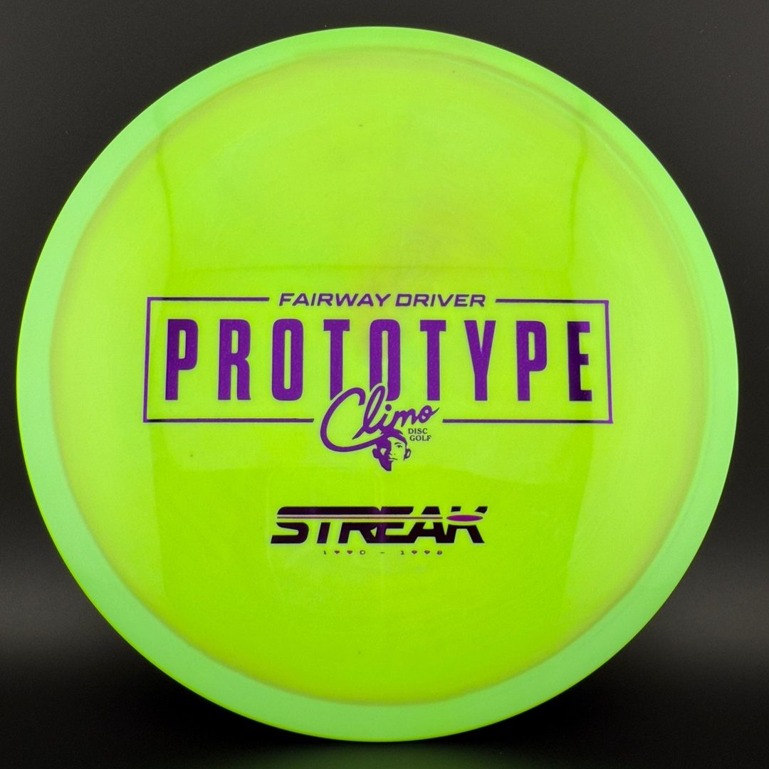 Signature Line Streak - Prototype Climo Disc Golf