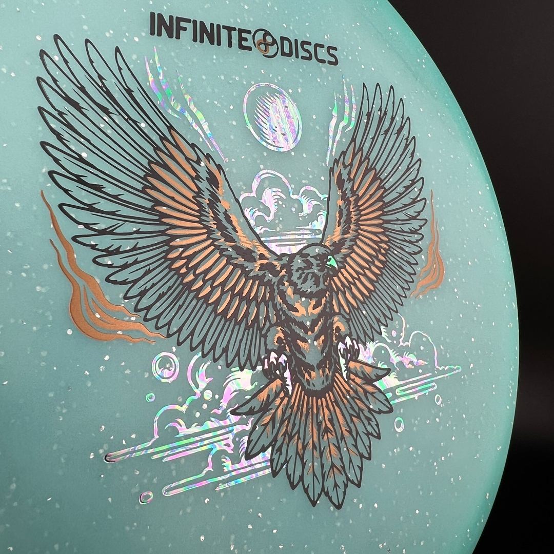 Metal Flake Glow C-Blend Tomb - Infinite Eagle - Triple Foil Infinite Discs