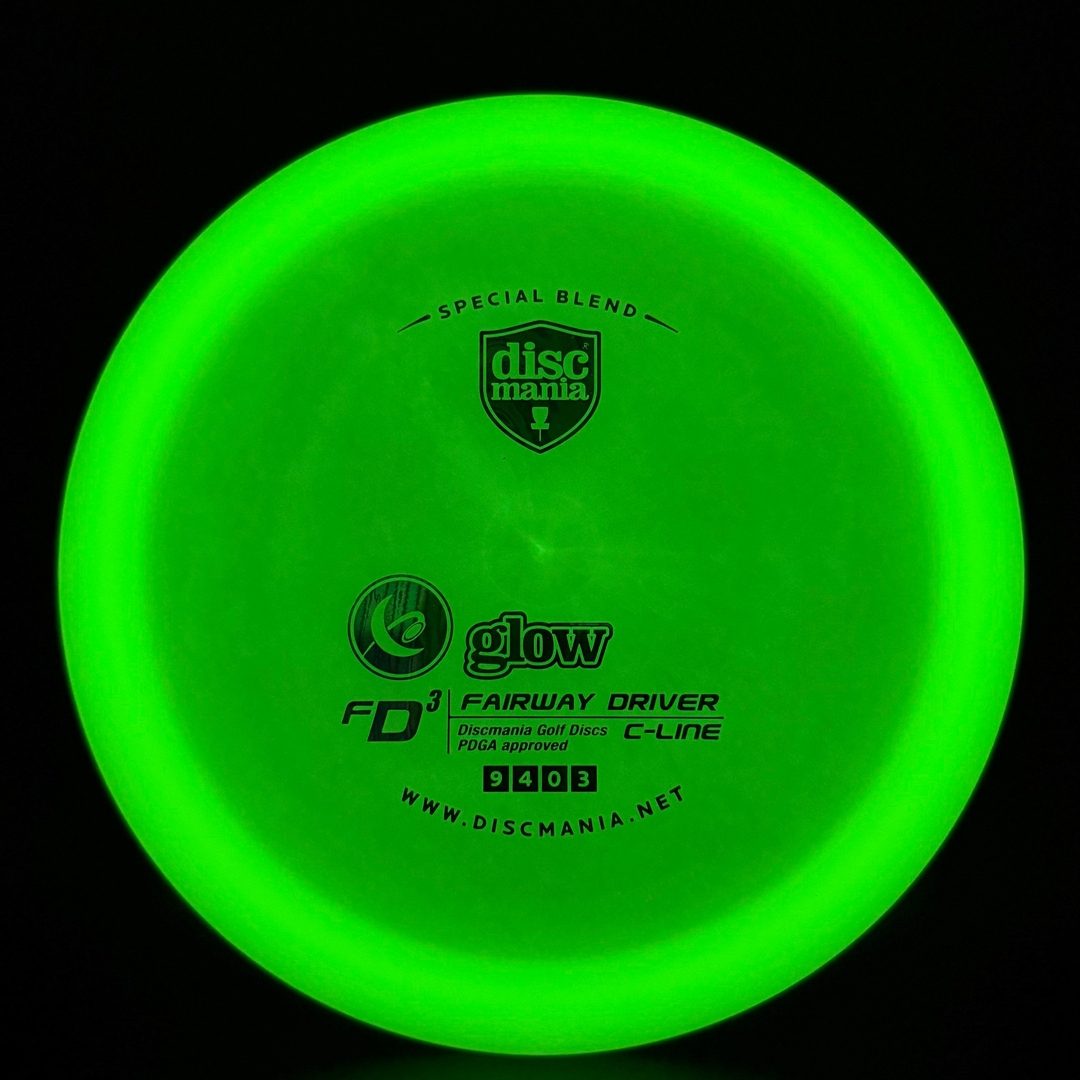 Glow C-Line FD3 - OG Penned Special Blend *Used* Discmania