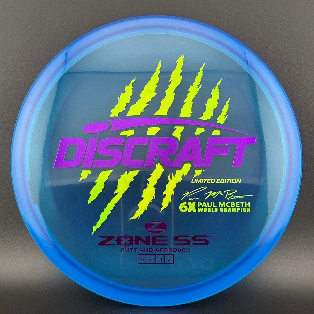 Z Zone SS - Paul McBeth 6x Claws Limited Edition Discraft