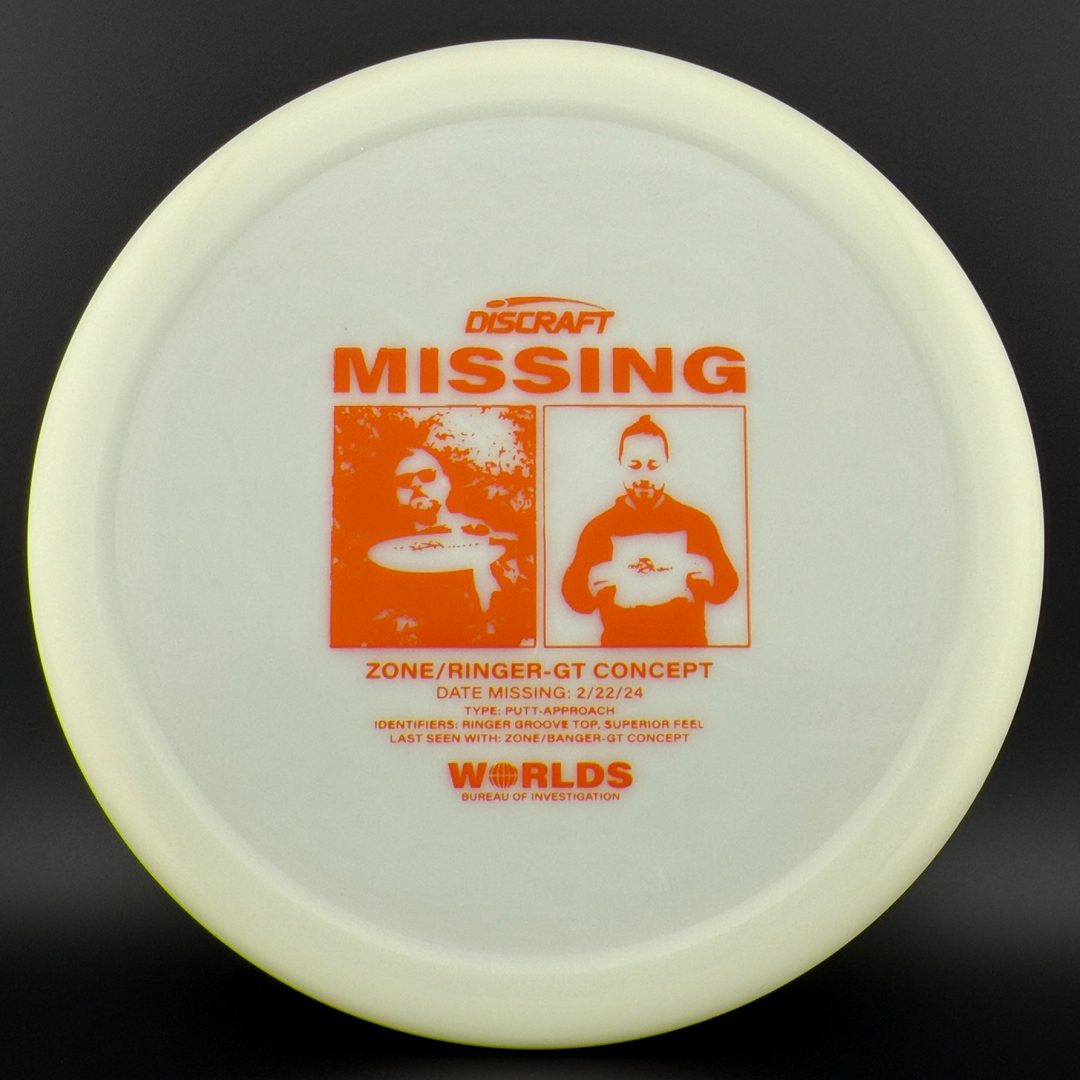 Glo ESP Zone GT (Ringer Top) - Missing - Worlds 2024 – Rare Air Discs