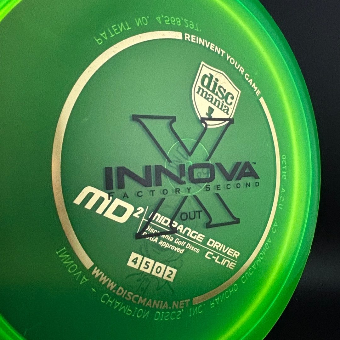 C-Line MD - X-Out - MD2 Misprint *Colten Stash* Discmania