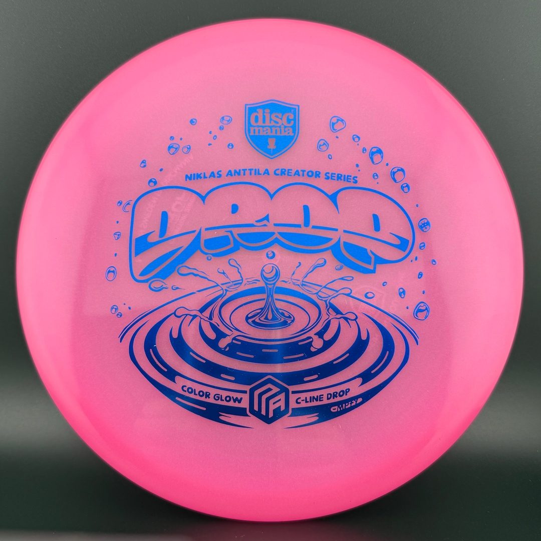 Color Glow C-Line Drop - Niklas Anttila Creator Series - Art by Manny Trujillo Discmania