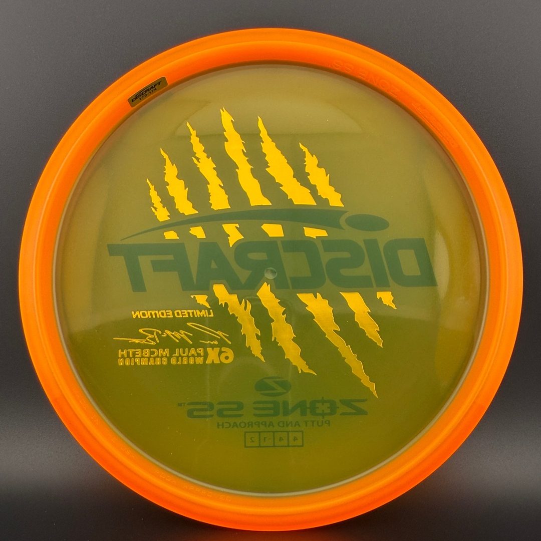 Z Zone SS - Paul McBeth 6x Claws Limited Edition Discraft