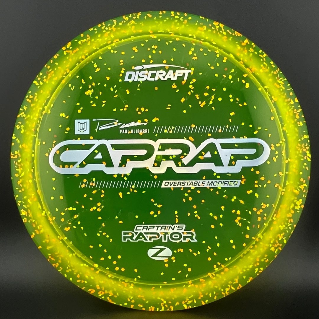 Confetti Z Captain's Raptor - Paul Ulibarri 2026 Discraft