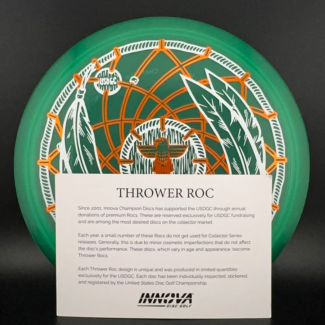 Champion Thrower Roc - "Totem Dreamcatcher" 2024 USDGC Limited Edition Innova