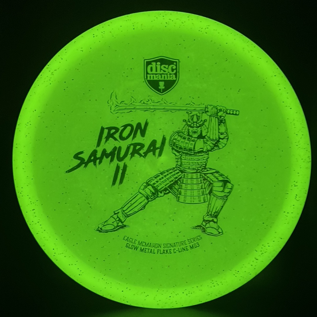 Iron Samurai 2 - Metal Flake Glow C-Line MD3 - Lime Discmania