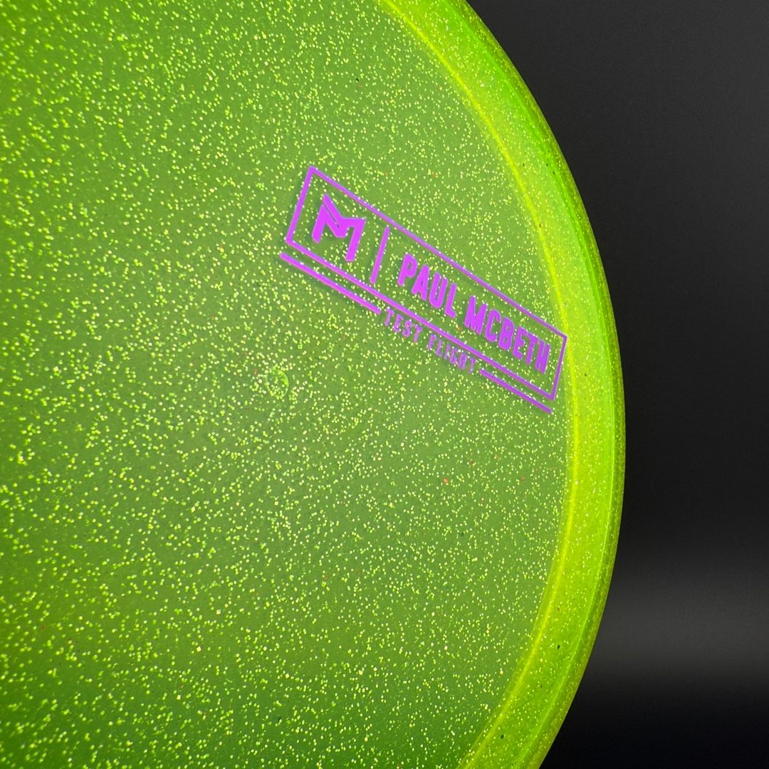 Z Sparkle Kratos Test Flight - Paul McBeth Discraft