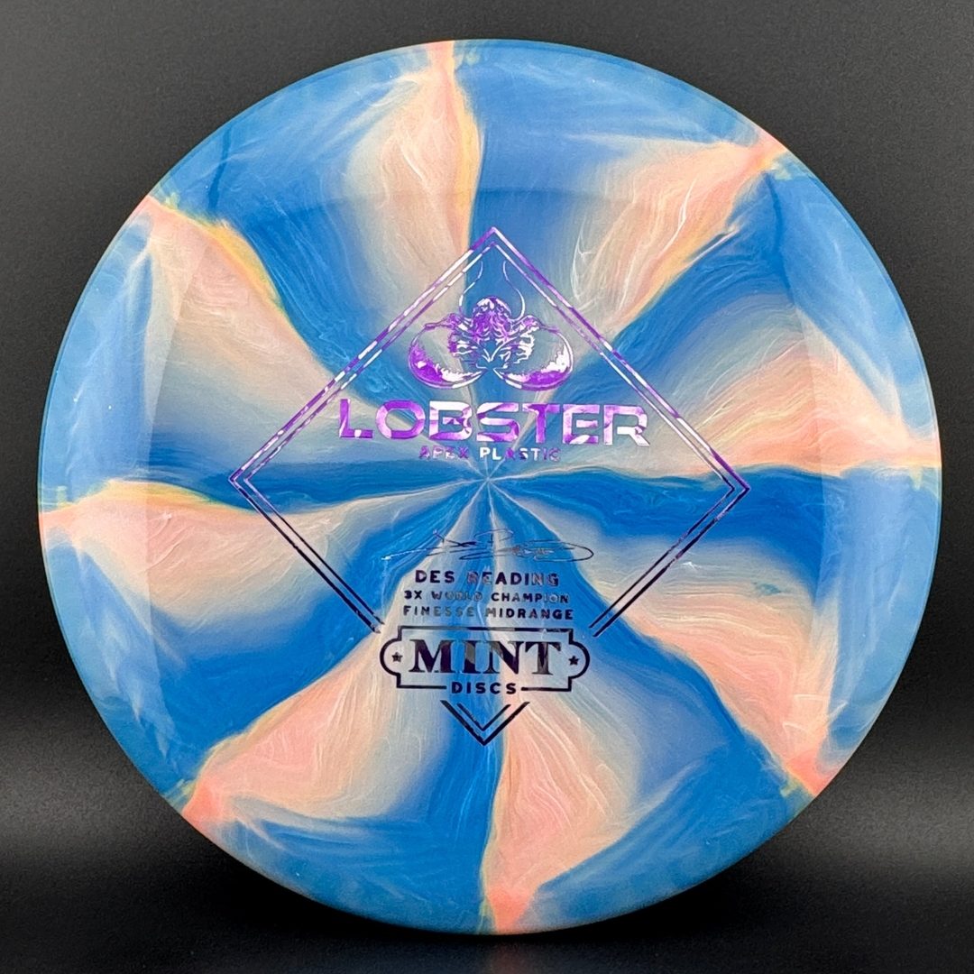 Apex Swirl Lobster - 4th Run - Des Reading Edition MINT Discs
