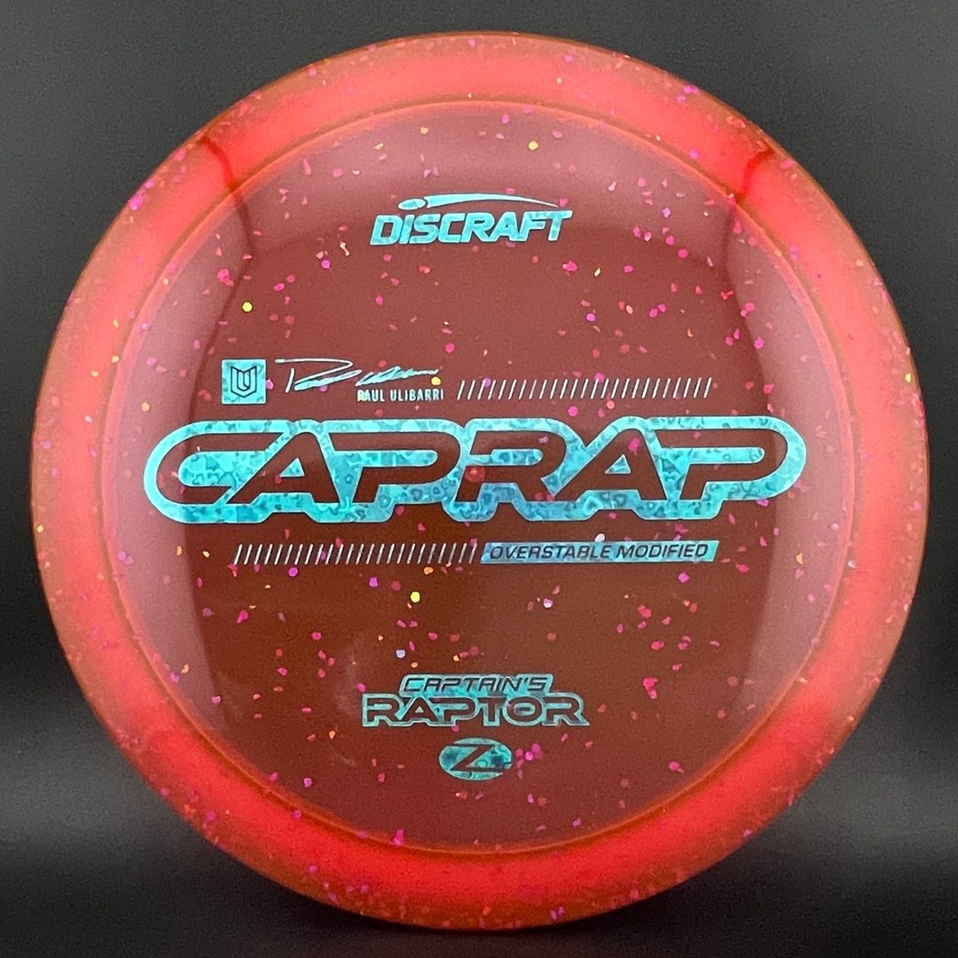 Confetti Z Captain's Raptor - Paul Ulibarri 2026 Discraft