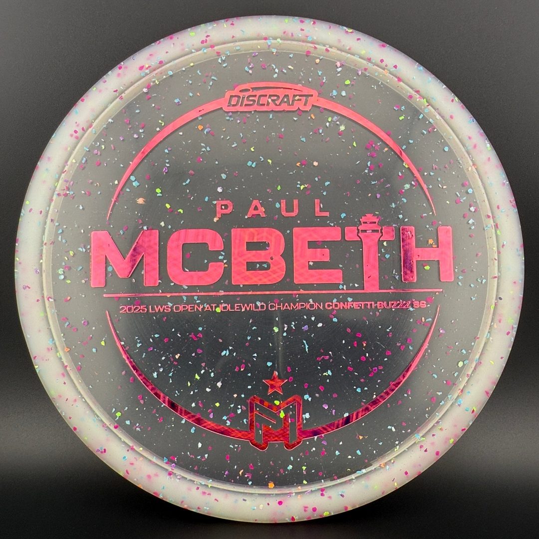 Confetti Z Buzzz SS - Paul McBeth 2025 LWS Open Discraft