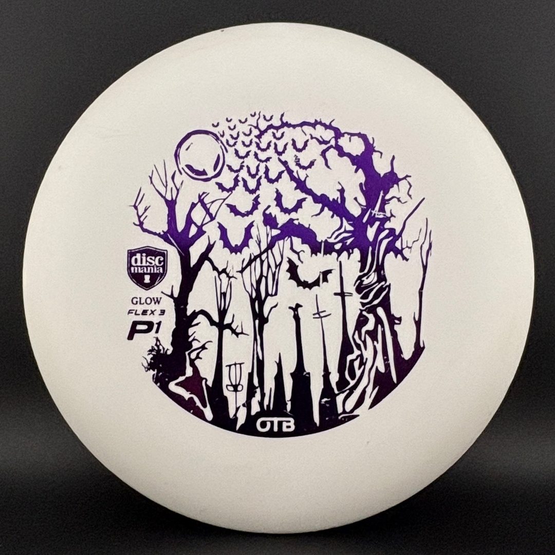 Glow D-Line Flex 3 P1 - 2023 OTB Halloween *Colten Stash Used* Discmania