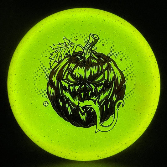Metal Flake Glow C-Blend Artifact - Pumpkin Infinite Discs