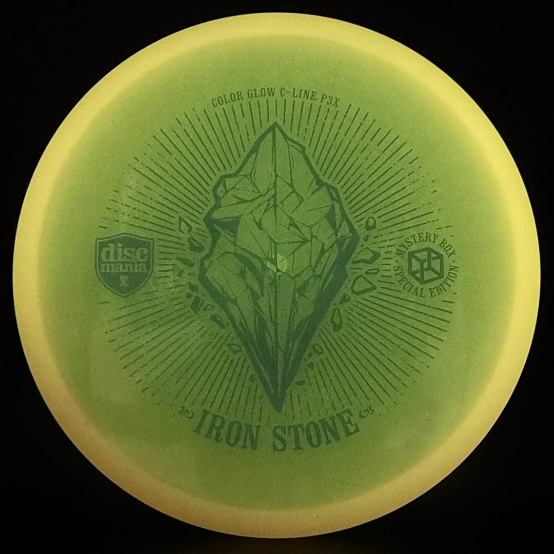 Color Glow C-Line P3X - First Run "Iron Stone" MB 23 Discmania