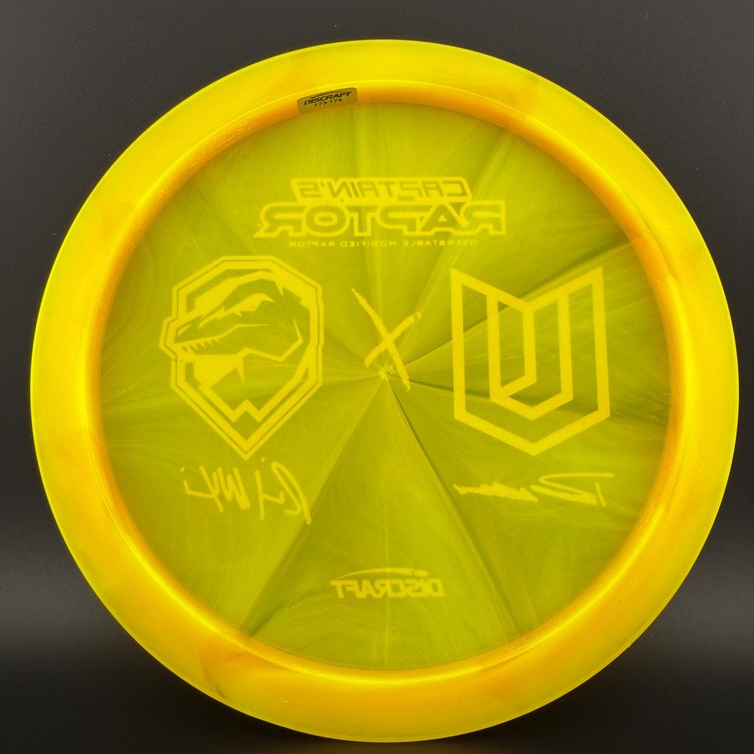 Z Swirl Captain's Raptor - Ulibarri x Wysocki Collab Edition Discraft