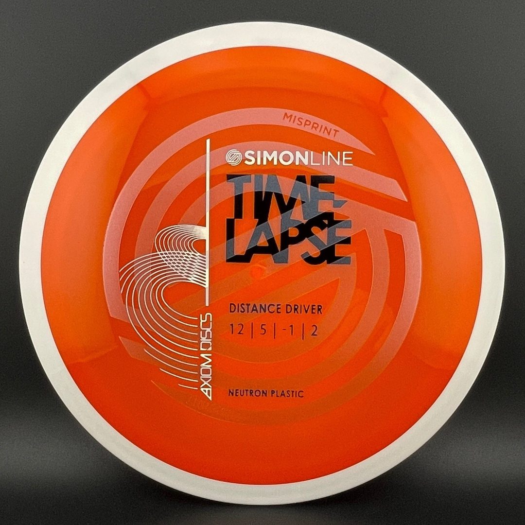 Neutron Time-Lapse Re-Tooled - Simon Line Misprint Axiom