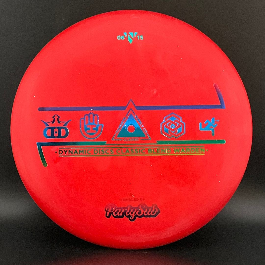 Classic Blend Warden - Handeye Icon Bar Stamp Limited Edition Dynamic Discs