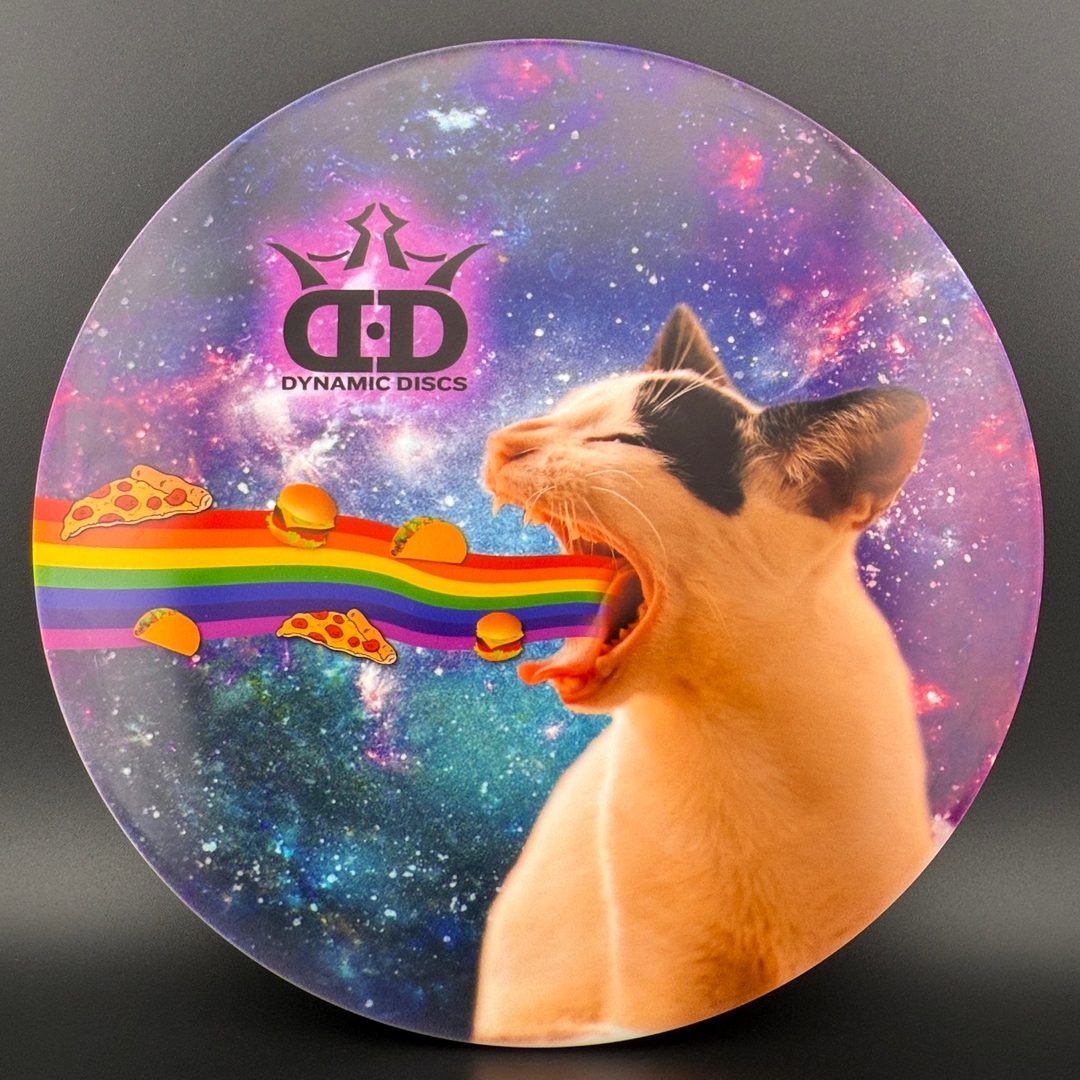 Fuzion Justice - DyeMax - Space Kitty Rainbow Barf Dynamic Discs