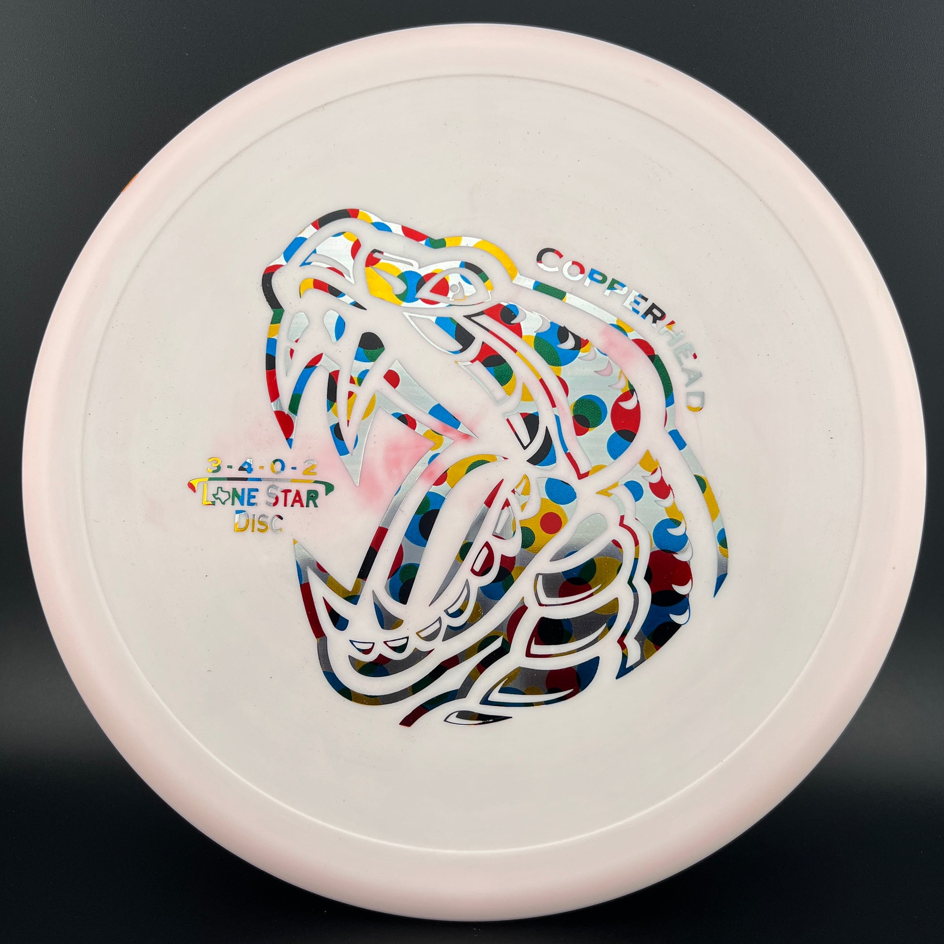 Alpha Copperhead - Artist Series Snake Head Lone Star Discs