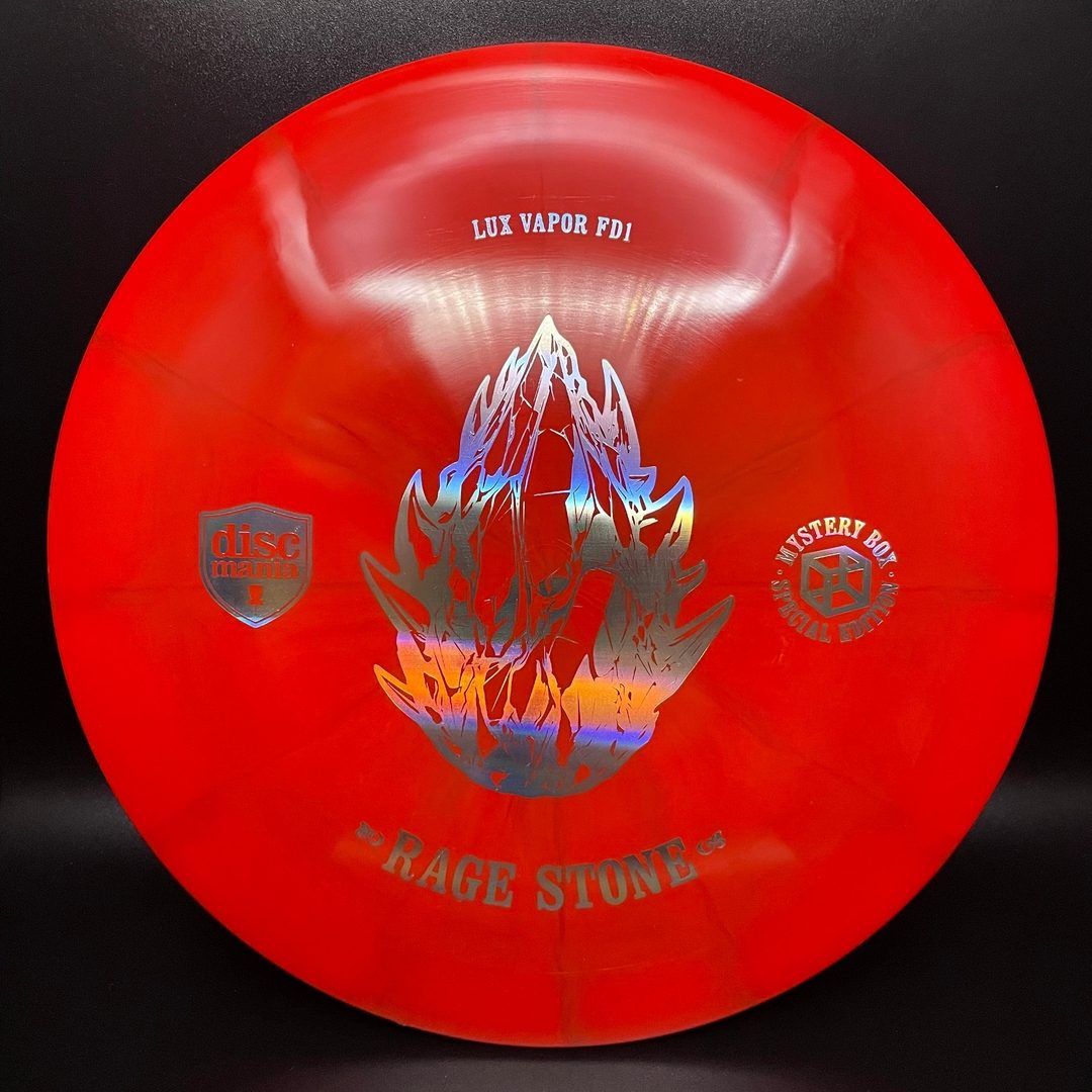 Lux Vapor FD1 First Run - "Rage Stone" MB '23 Discmania