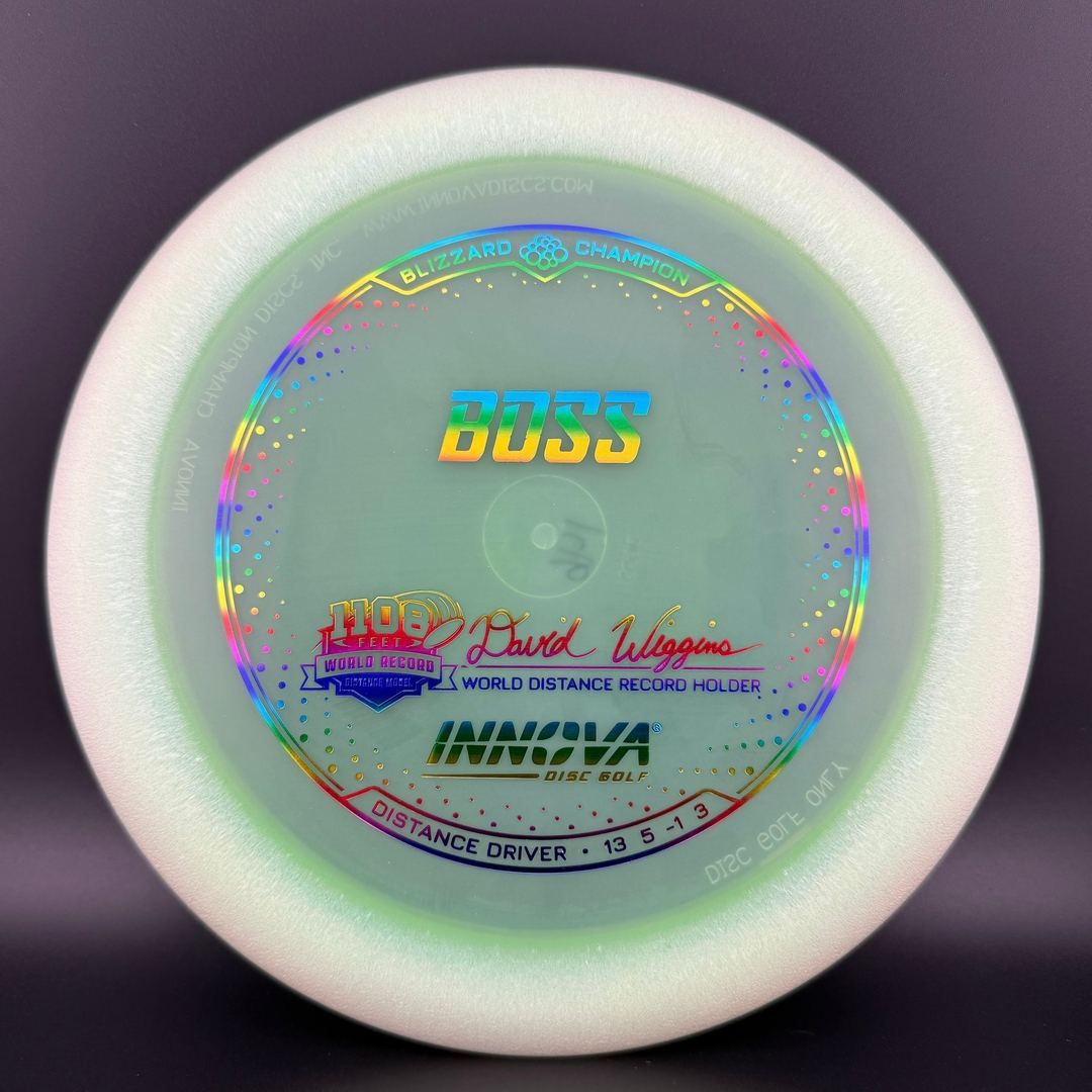 Blizzard Champion Boss - David Wiggins Jr 1108 World Record Innova