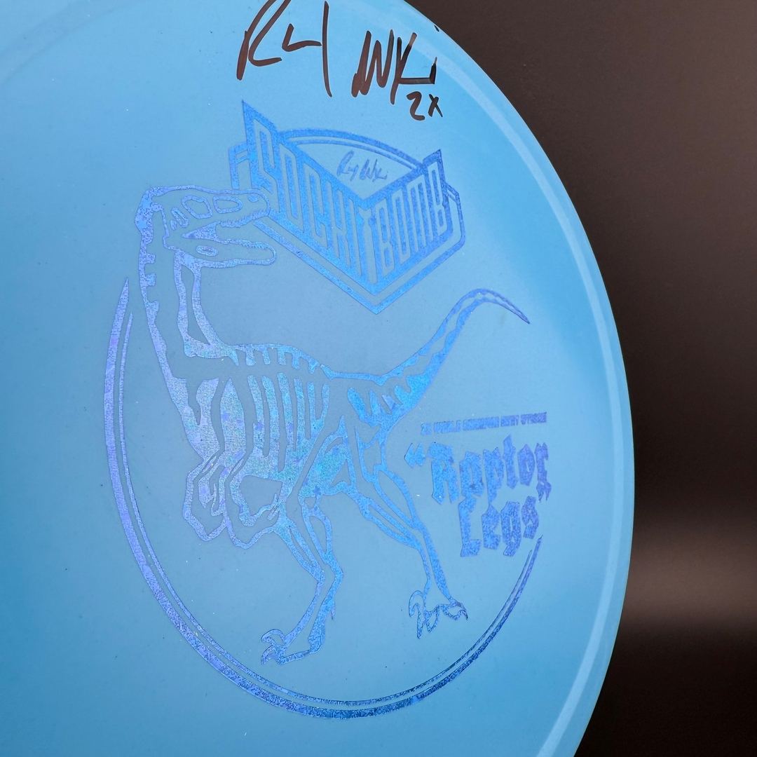 R-Pro Rhyno - Raptor Legs Sockibomb - Ricky Wysocki Autographed Innova