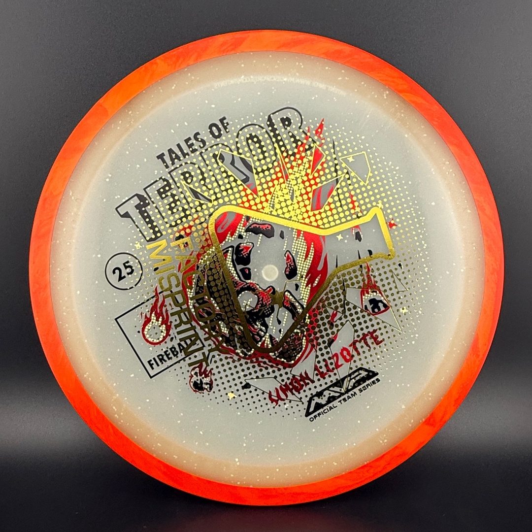 Particle Eclipse Fireball - "Fire Skulls" - Factory Misprint Axiom