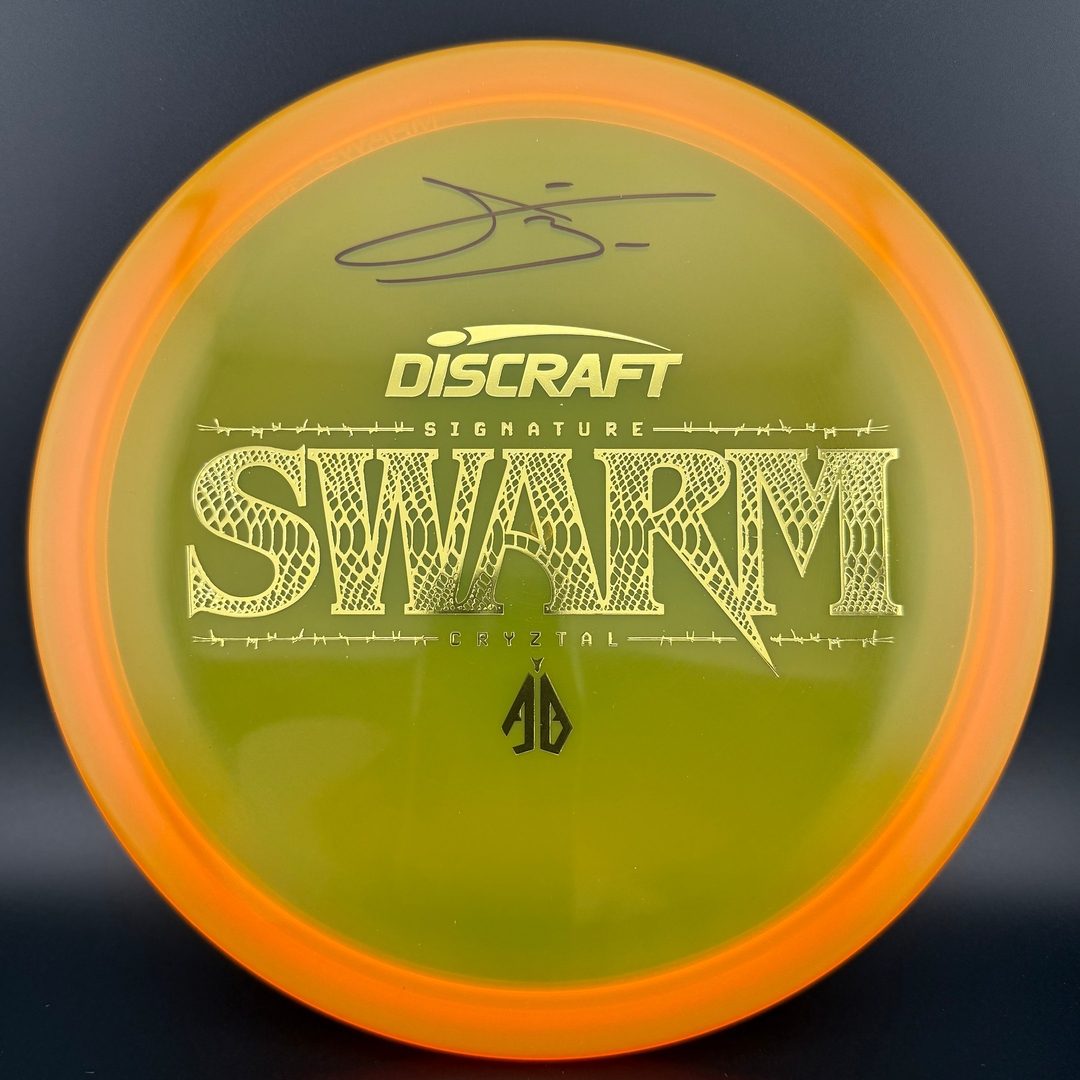 CryZtal Swarm - Anthony Barela Autographed - Team Discraft Discraft